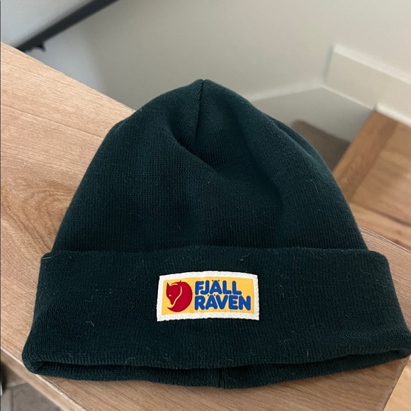 FjallRaven Adult Vardag Classic Beanie Hat dark teal OS - Picture 2 of 5